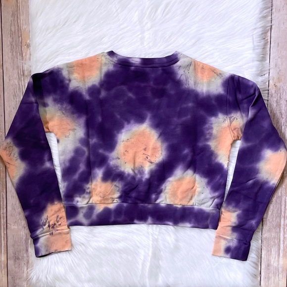 Kappa Active Tie Dye Galz Cropped Sweatshirt - Picture 7 of 7